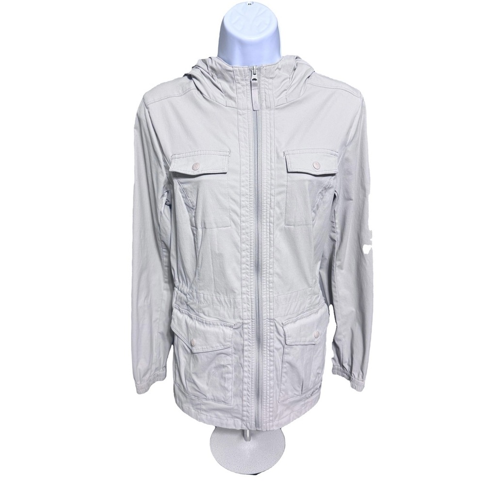 Eddie Bauer Light Gray Women’s Atlas Casual Outdoor Jacket